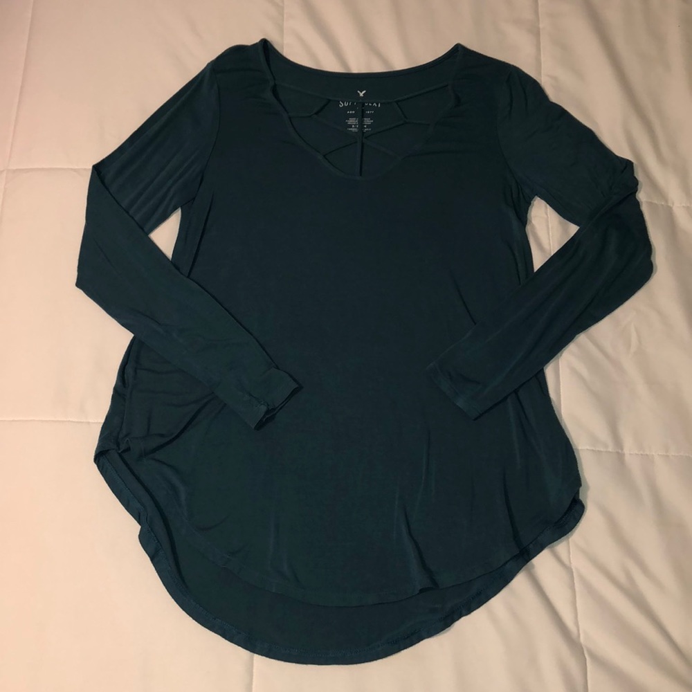Long sleeve American Eagle Soft & Sexy top